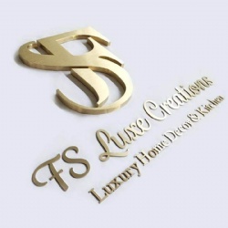 Custom Wall Metal Logo Signage 3D Stainless Steel Letter Sign